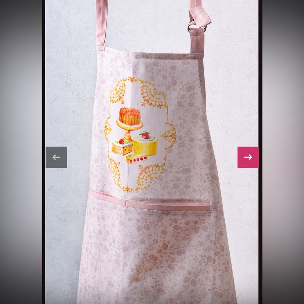 Maison d' Hermine Premium 100% Combed Cotton Chef Apron New in gift box pastries - Picture 5 of 9